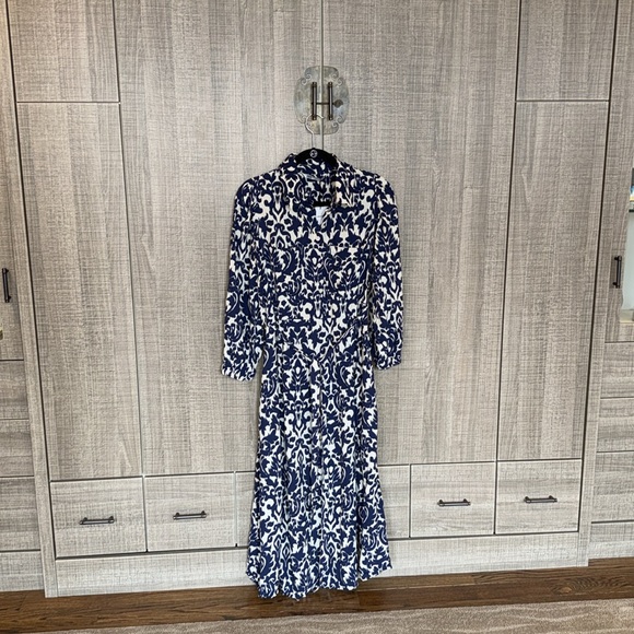 Zara The Emilie Printed‎ Midi Dress - Picture 12 of 16